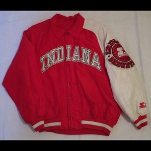 Vintage Indiana University Starter Jacket
